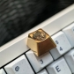 1U Brass Artisan Keycaps for Mechanical Keyboard Personalized Keycaps -Hatsune Miku